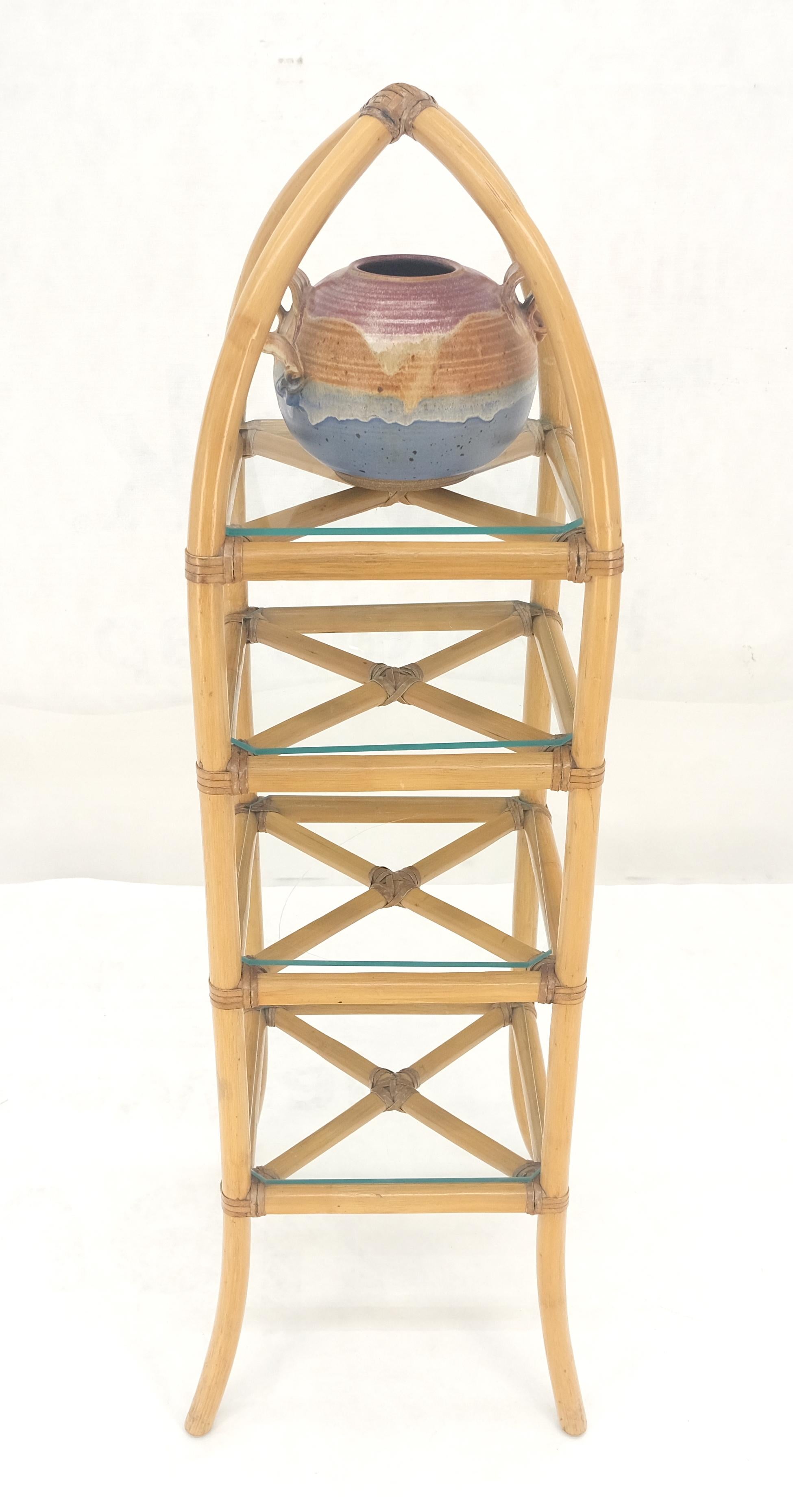 Bamboo & Leather Figural 13