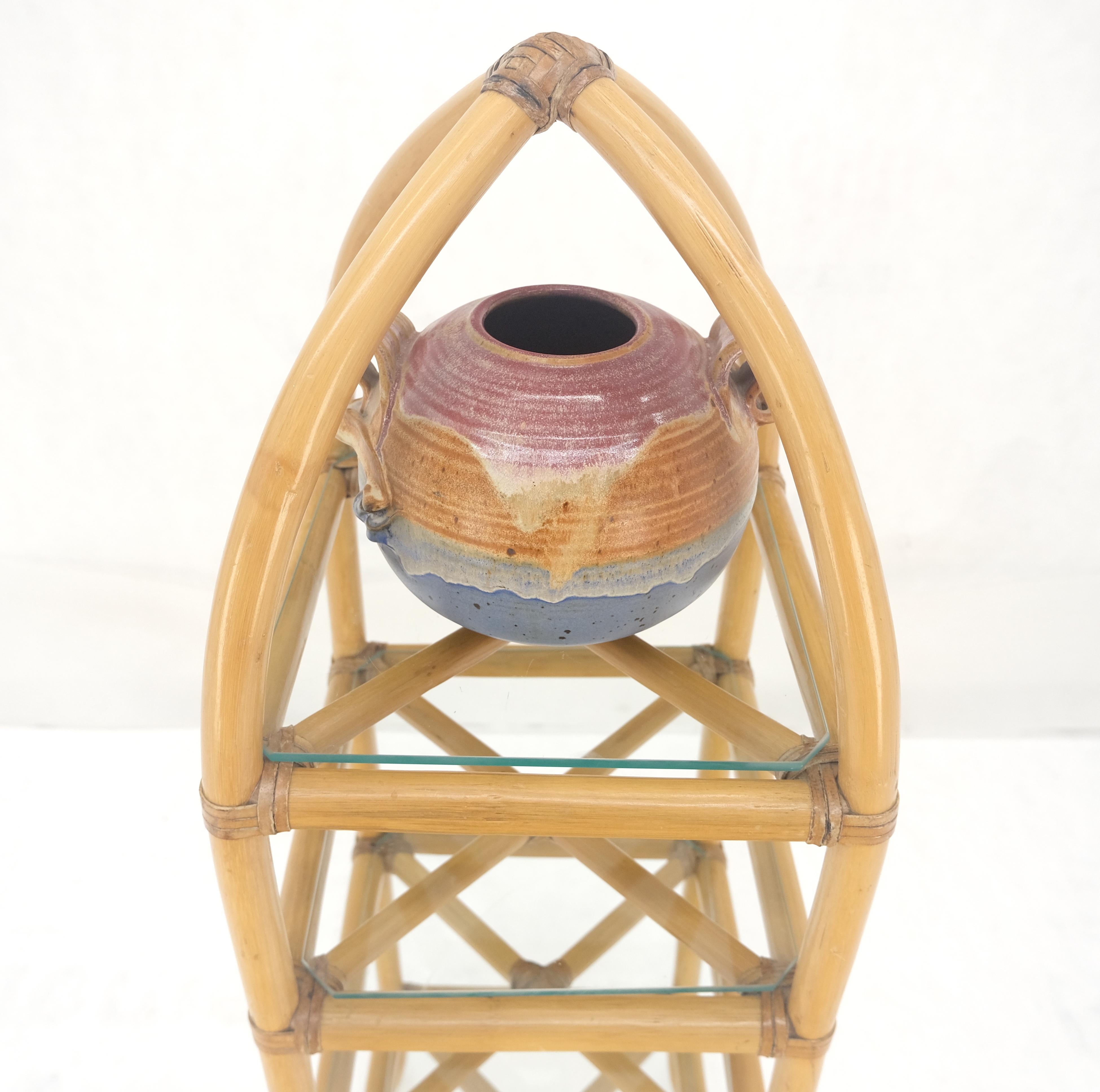 Bamboo & Leather Figural 13