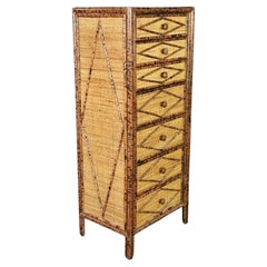 Used Bamboo Lingerie Chest