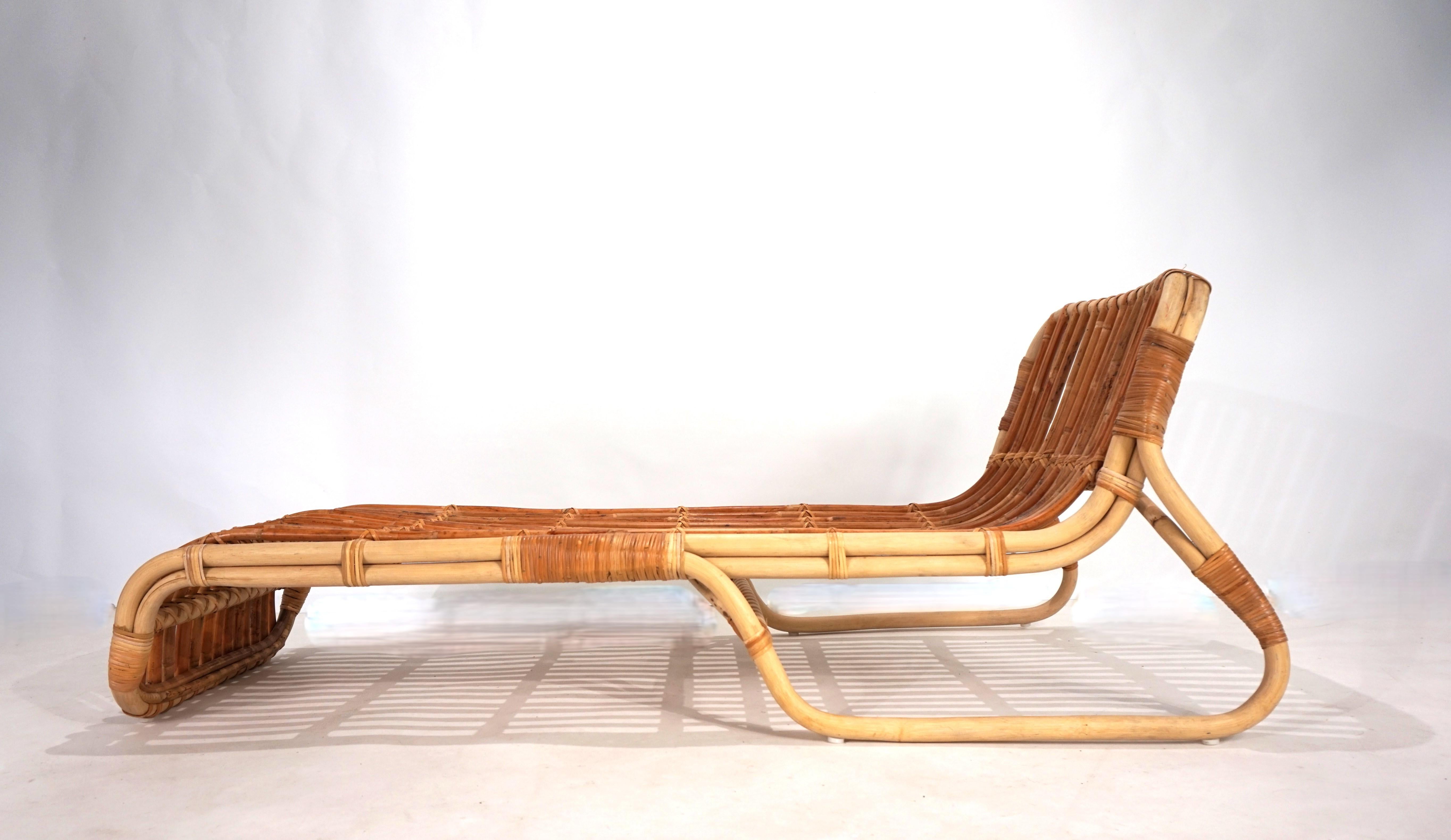 Lettino in bambù, 1970 in vendita 3