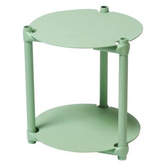 Bambus Metall, Kreis, aus Cadenza, pulverbeschichtete Jade, auf Lager