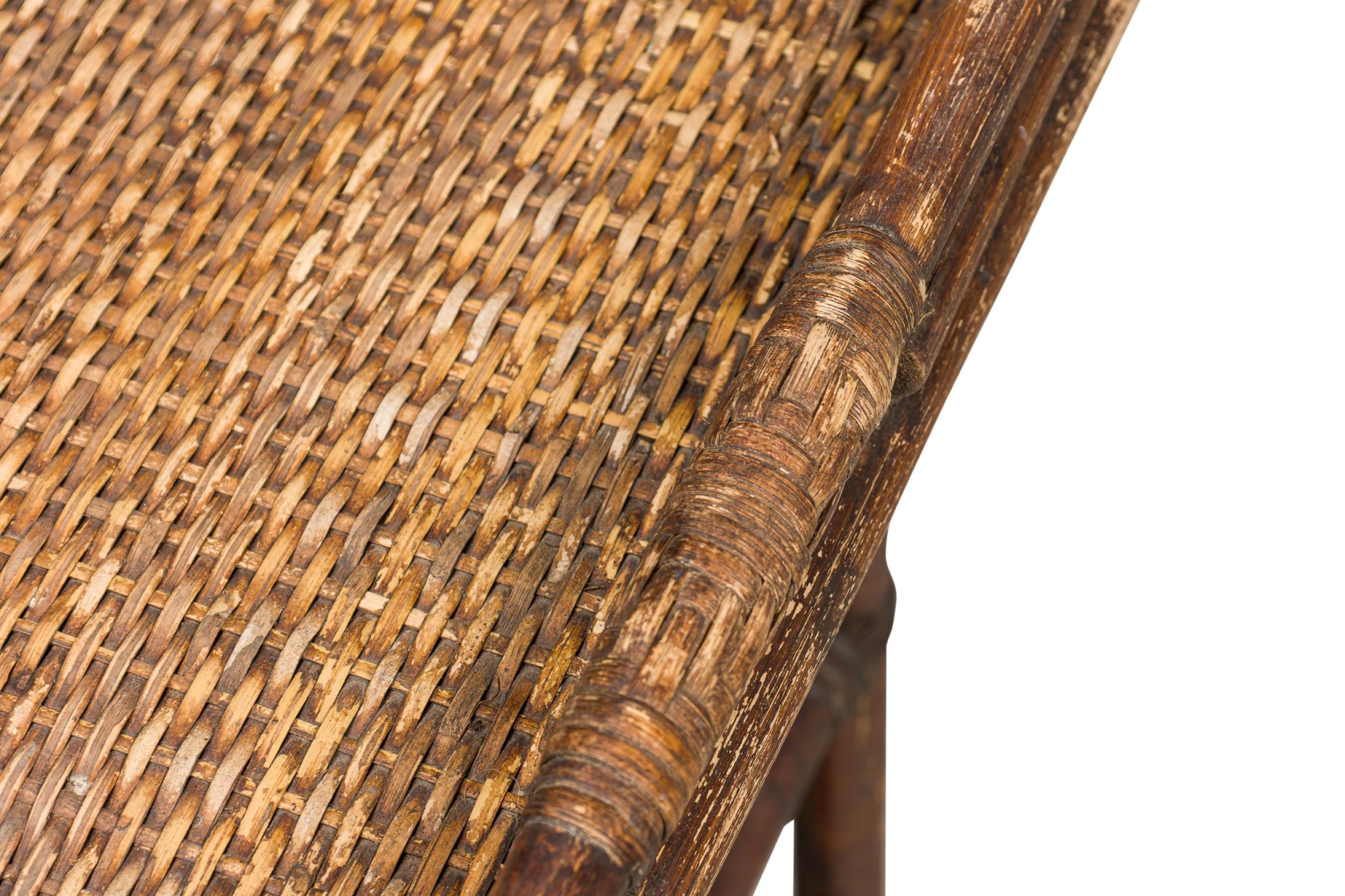 Tall Ratton Tables Bamboo Mid-Century Style Tall Rattan Tray Top Side Table For Sale at ...