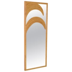 Bamboo Mirror in the Spirit of Vivai del Sud