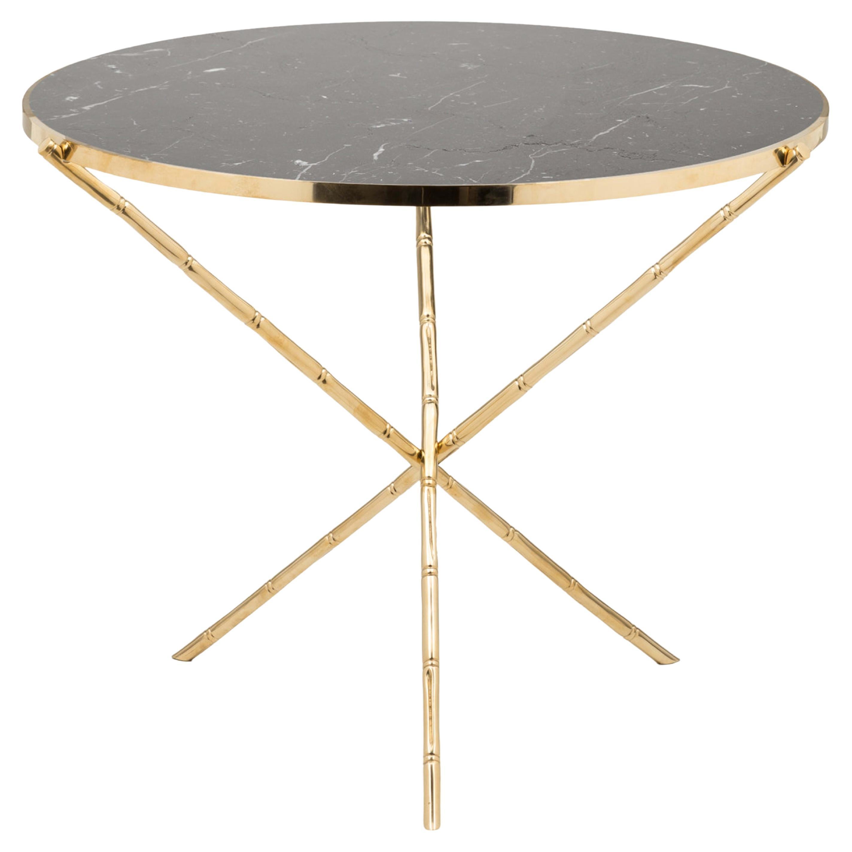 Bamboo N°3 Large Marble Table