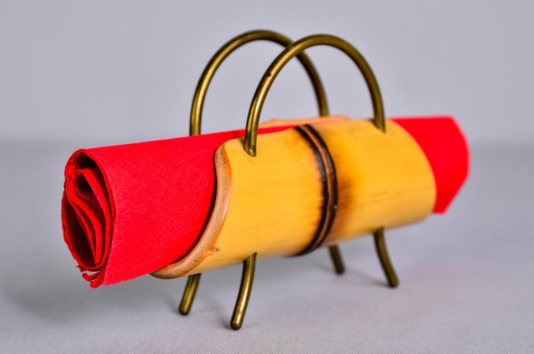 Bamboo Napkin Holder, circa 1950s For Sale at 1stDibs 1950's napkin