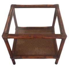 Used Bamboo Occasional Table