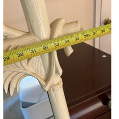 Bamboo, Palm Frond and Pineapple Motif Painted Mirror