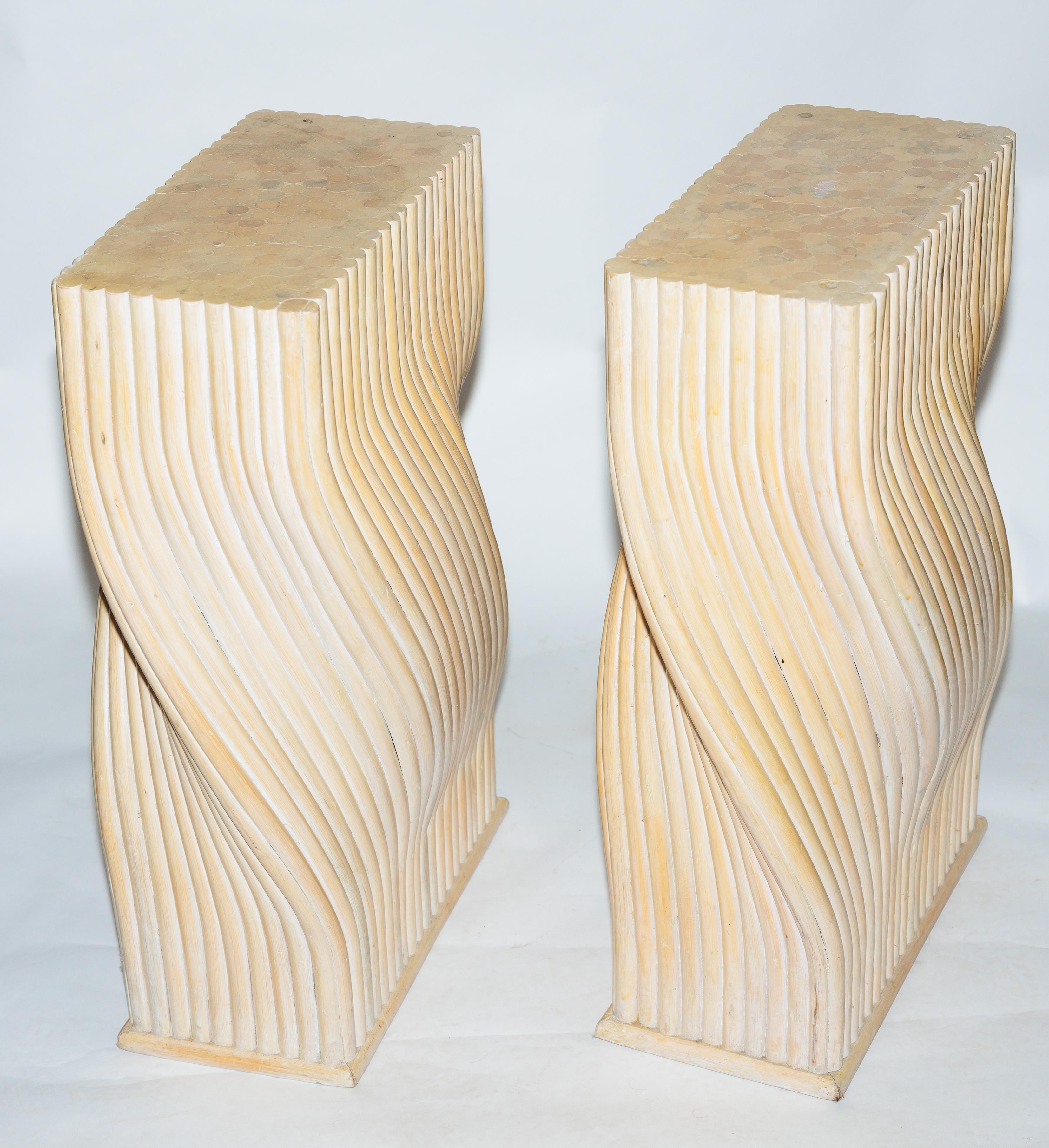 Bamboo Pedestal Bases, by McGuire 2