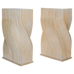 Bamboo Pedestal Bases, by McGuire