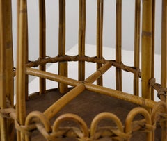 Bamboo Portable Bar, France, 1960s