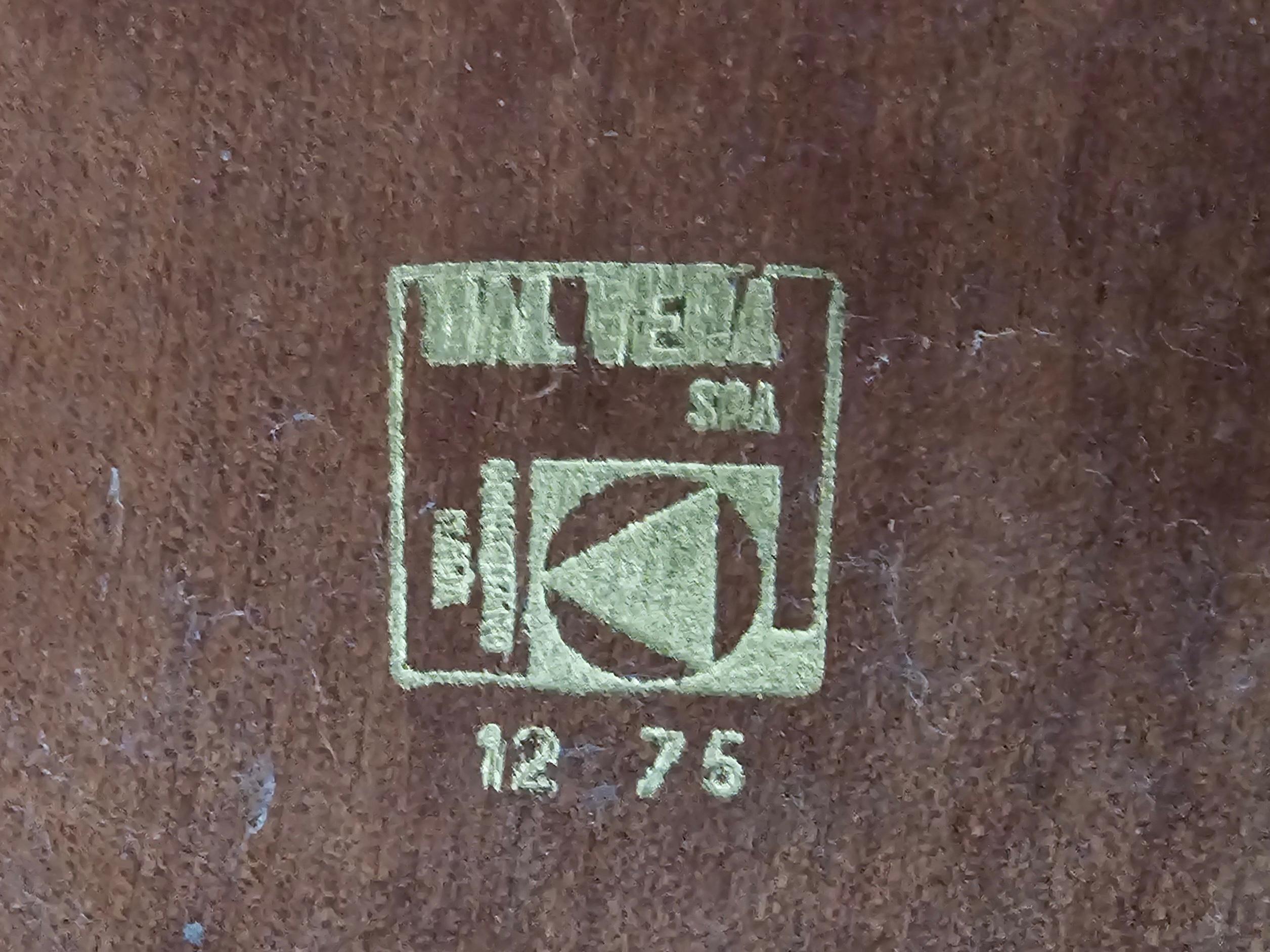 Armadio in bambù, rattan e ottone di Dal Vera, Italia, anni '70 in vendita 4