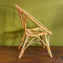 Bamboo/Rattan Child's Chair