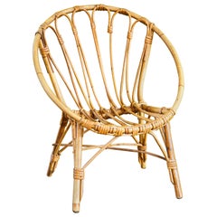 Bamboo/Rattan Child's Chair