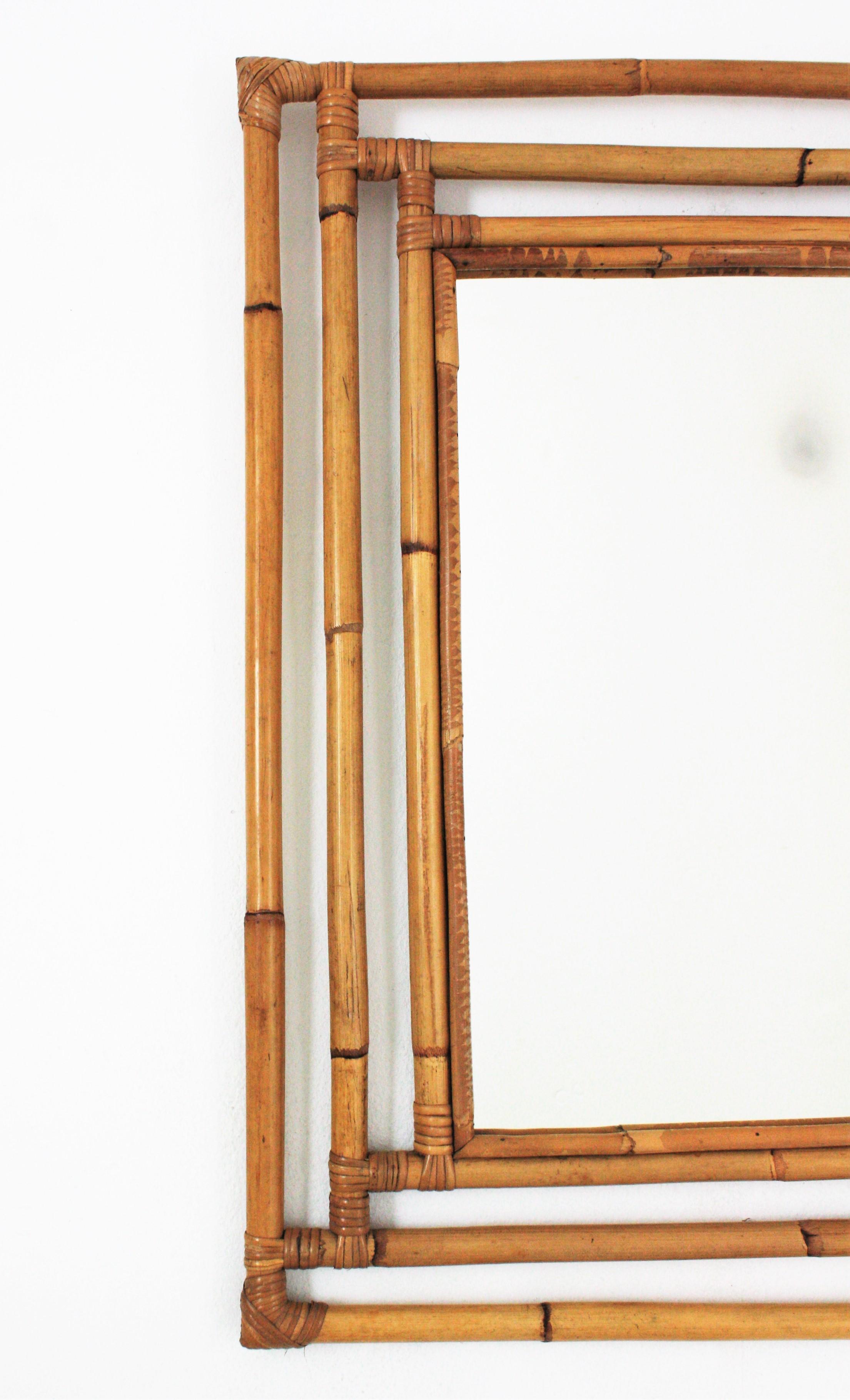 large bamboo frame