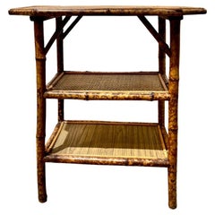 Bamboo & rattan Side Table