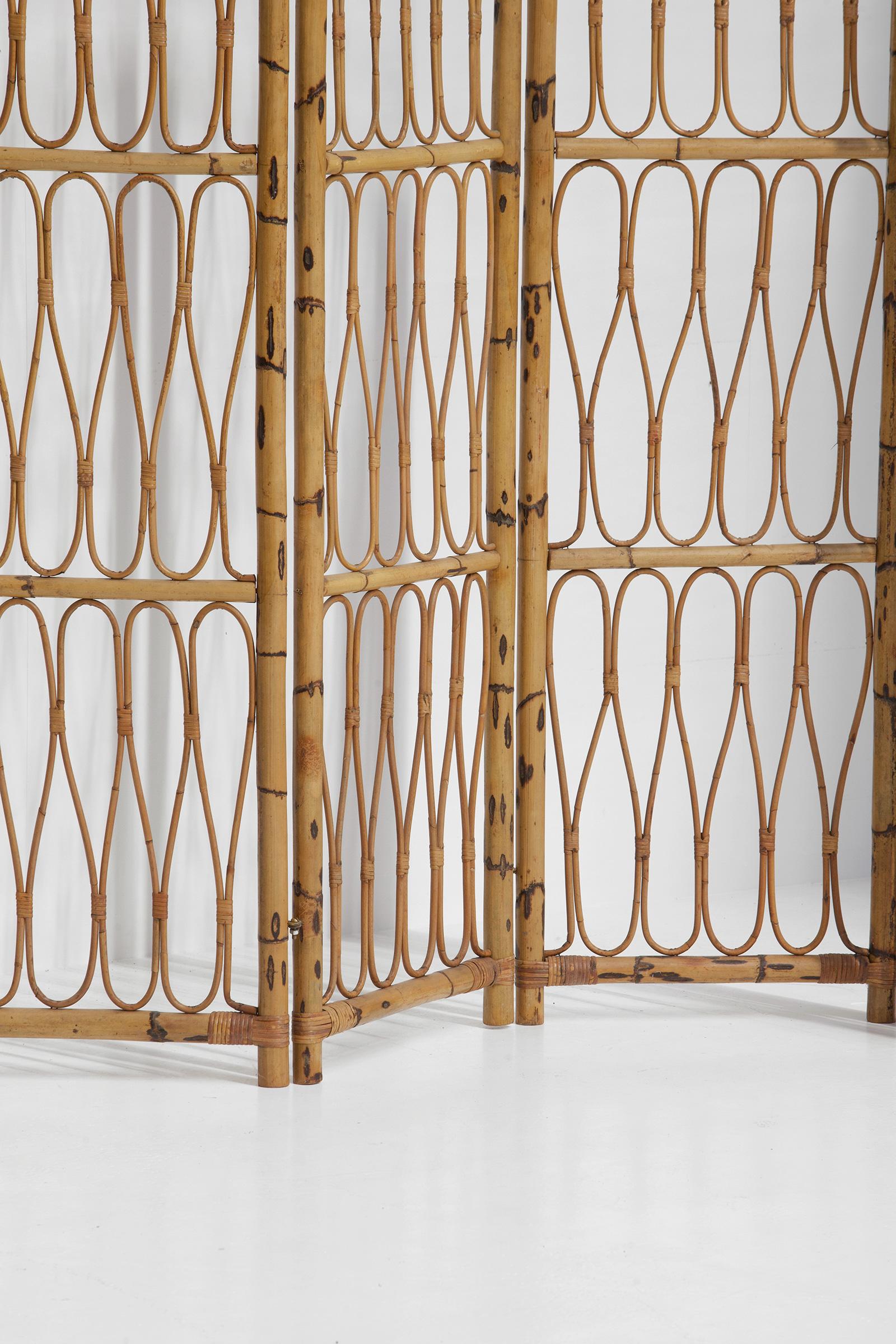 bamboo room divider overstock