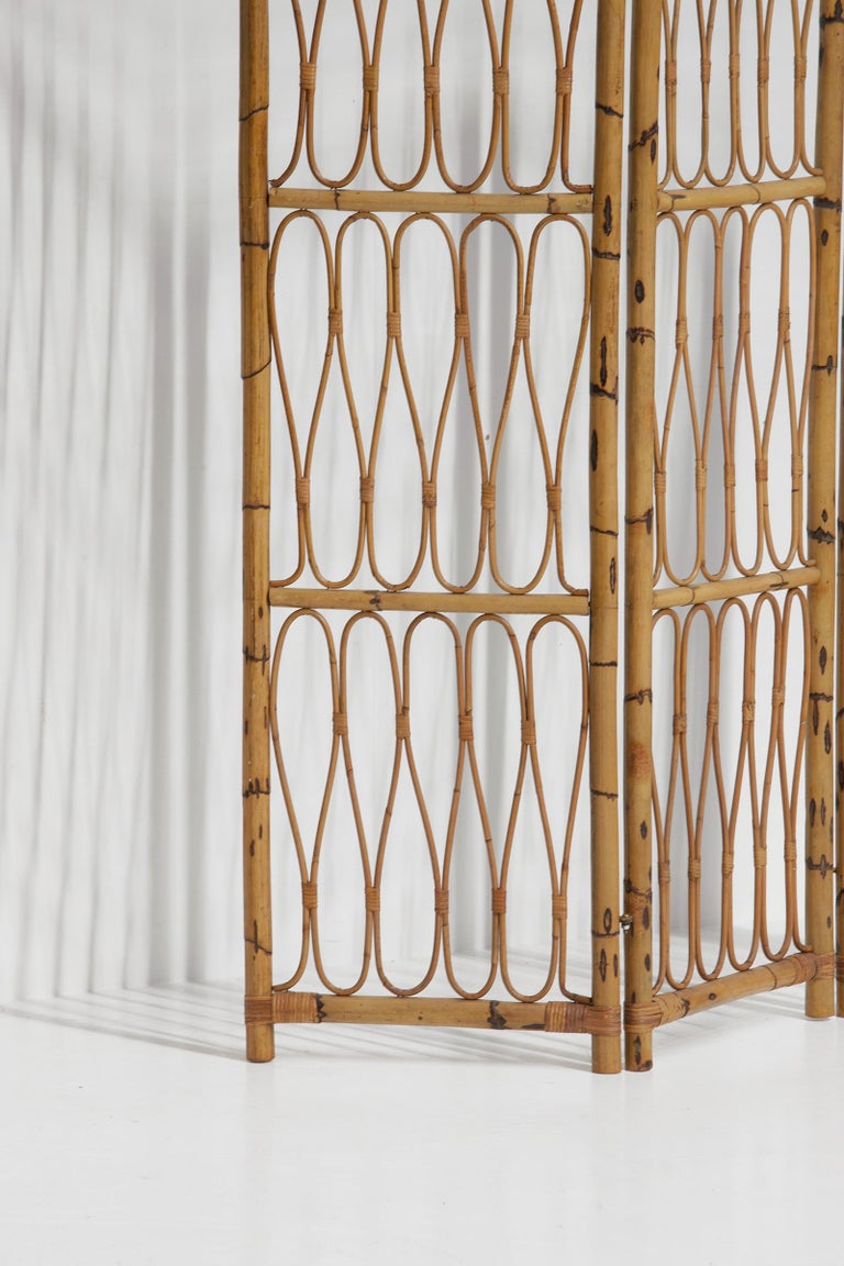 Bamboo Room Divider at 1stDibs bamboo room divider screen, vintage