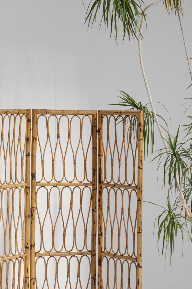 Bamboo Room Divider at 1stDibs
