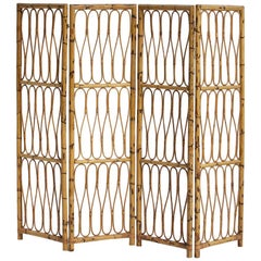 Used Bamboo Room Divider