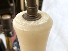 Bamboo Shaped Alabaster Lamp