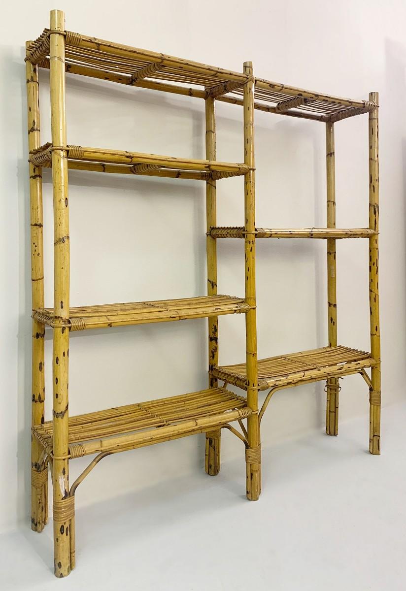 bambo shelves