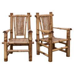 Bamboo Shoot Armchairs