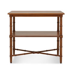 Bamboo Tiered Side Table by Bunny Williams Home
