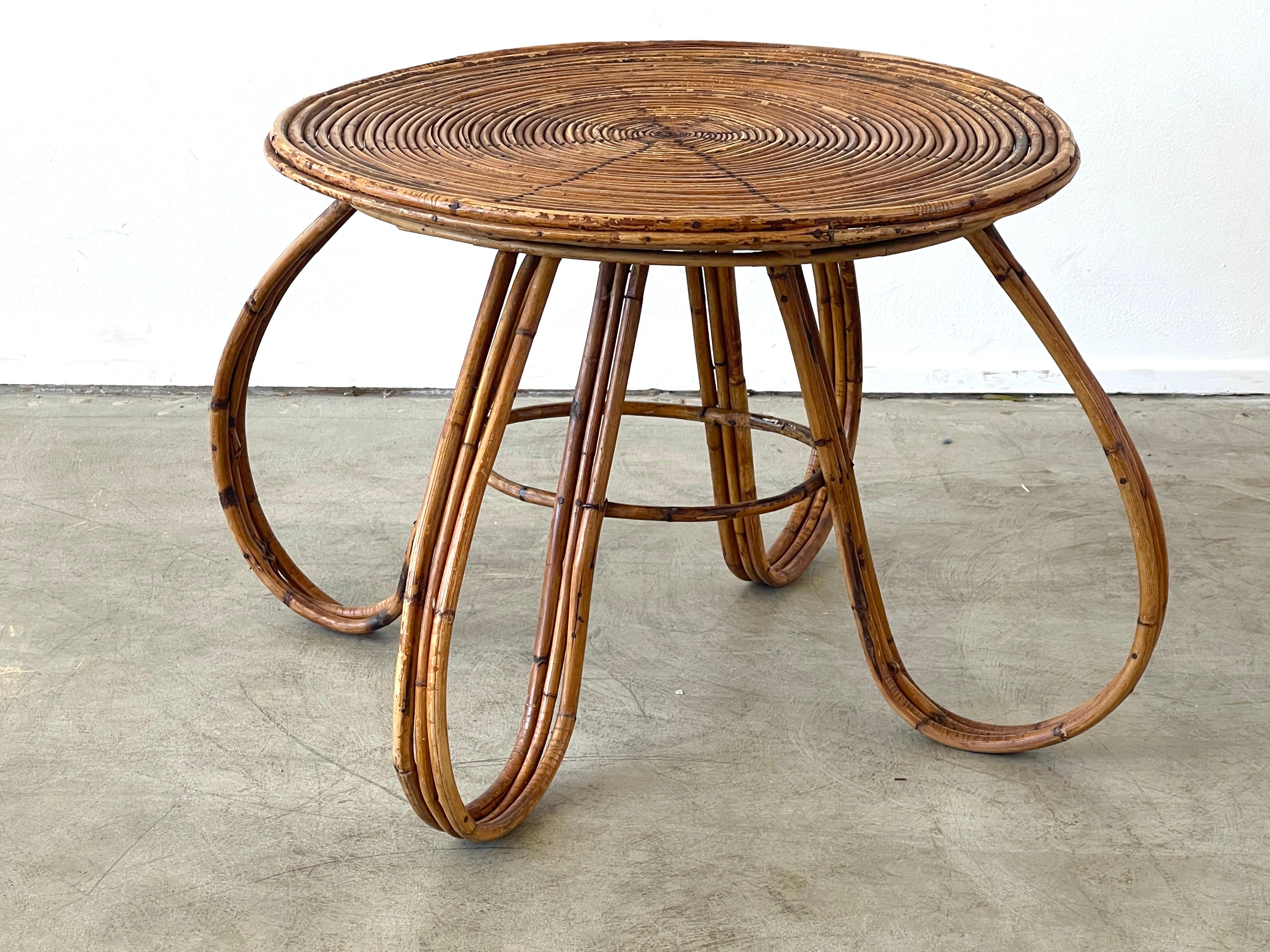 Bamboo Side Table 4