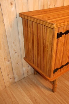 Bamboo Sideboard Adrien Audoux and Frida Minet