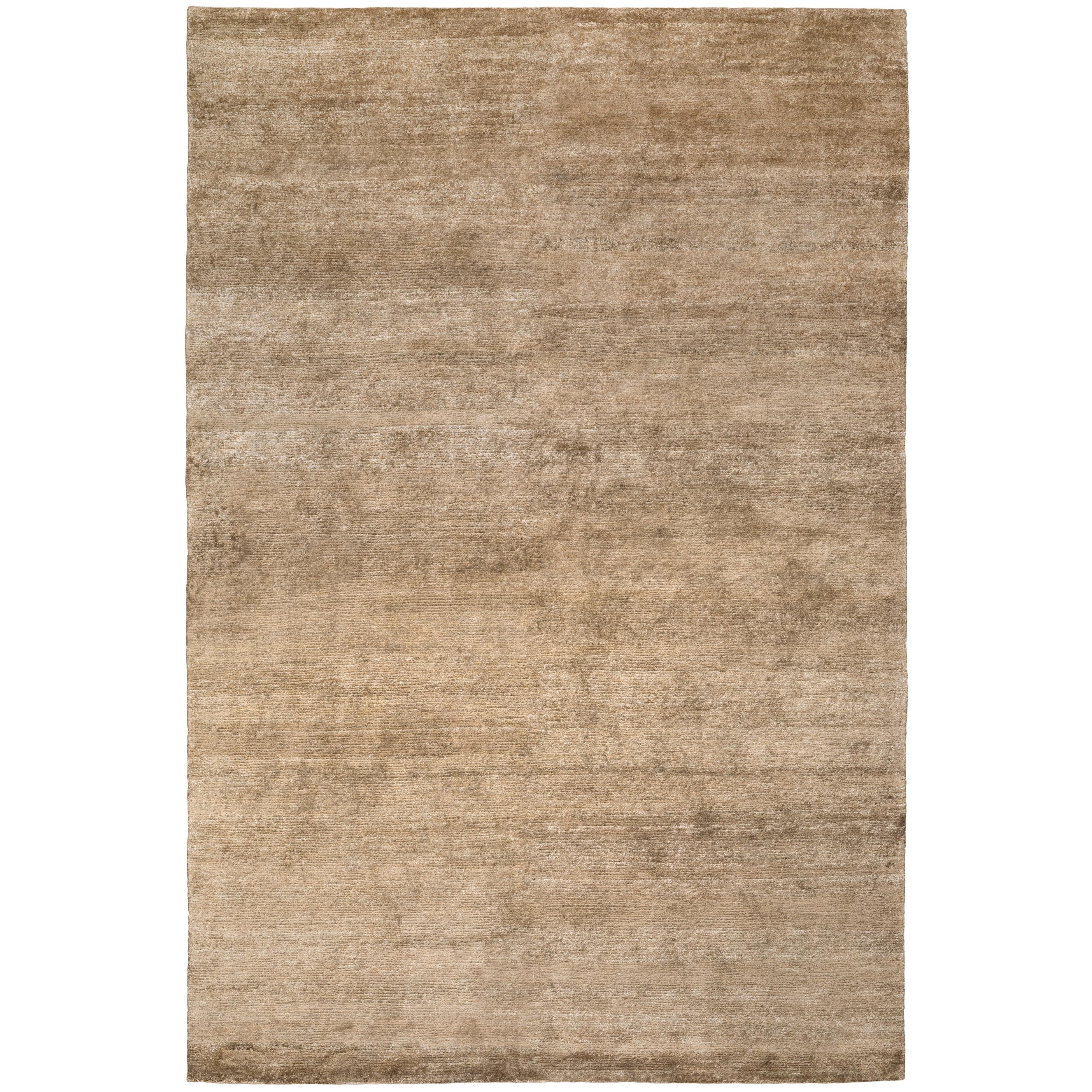 Bamboo Silk Bronze HandKnotted 10x8 Rug in Bamboo Silk by The Rug