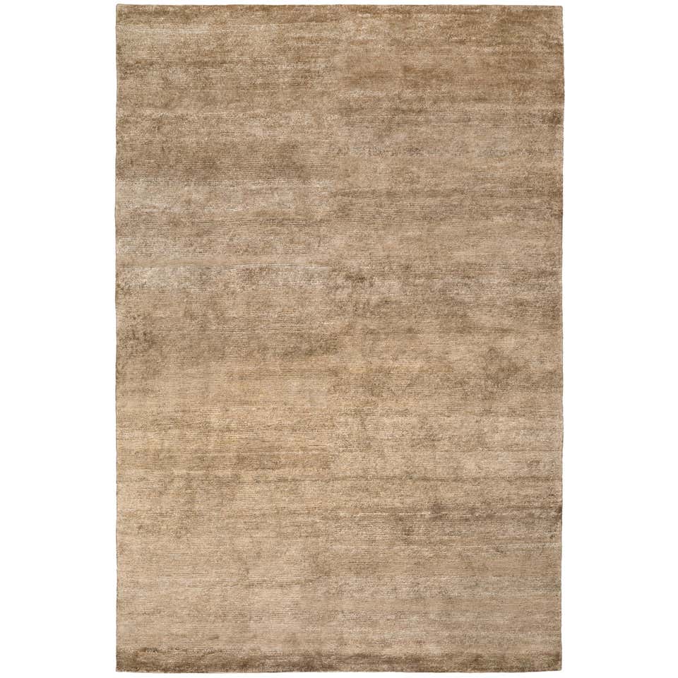 Territori Hand-Knotted Bamboo Silk Rug For Sale at 1stDibs