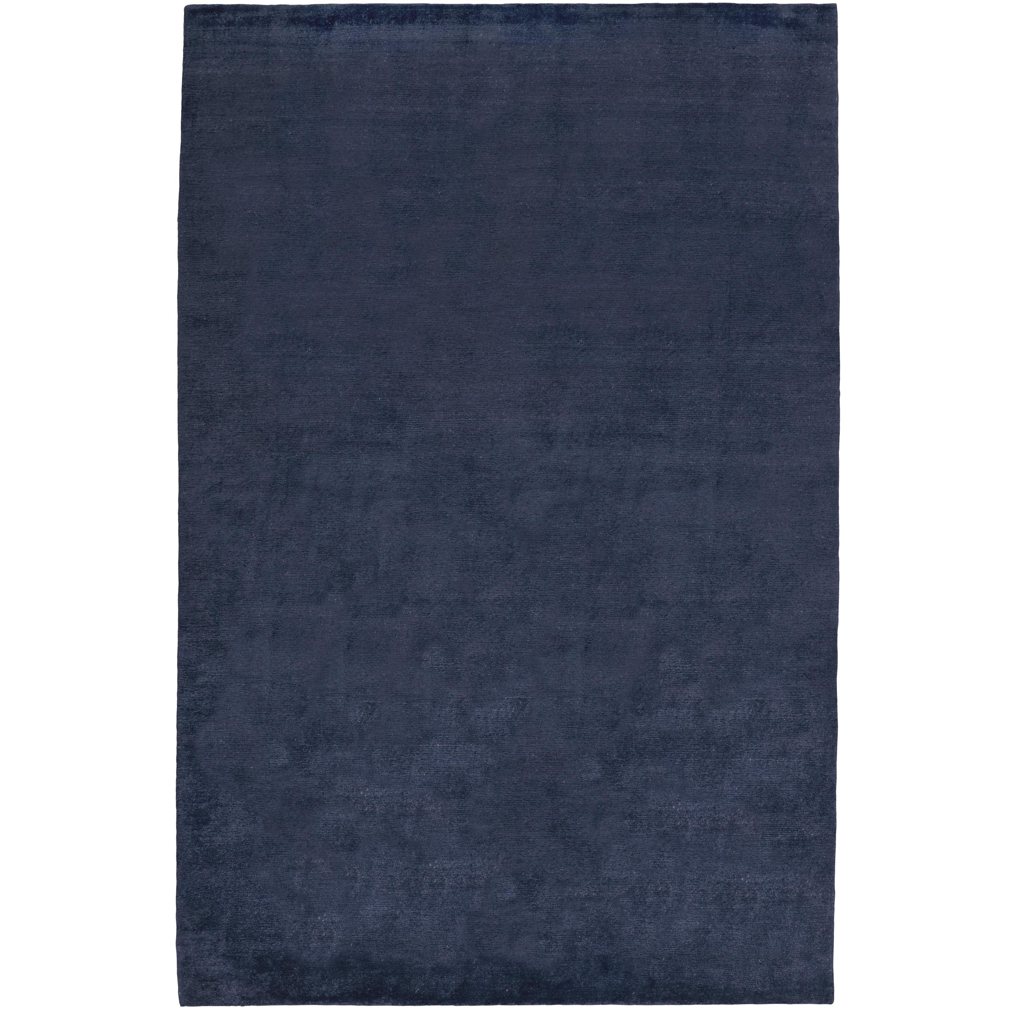 Ikat Bamboo Charcoal HandKnotted 10x8 Rug in Silk by The Rug Company