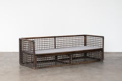 Bamboo Sofa Basilian 1, Afra Tobia Scarpa, B&B Maxalto, Mid-Century Modern