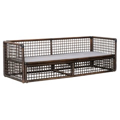 Bamboo Sofa Basilian 1, Afra Tobia Scarpa, B&B Maxalto, Mid-Century Modern
