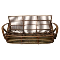 Bamboo Sofa by Paul Frankl