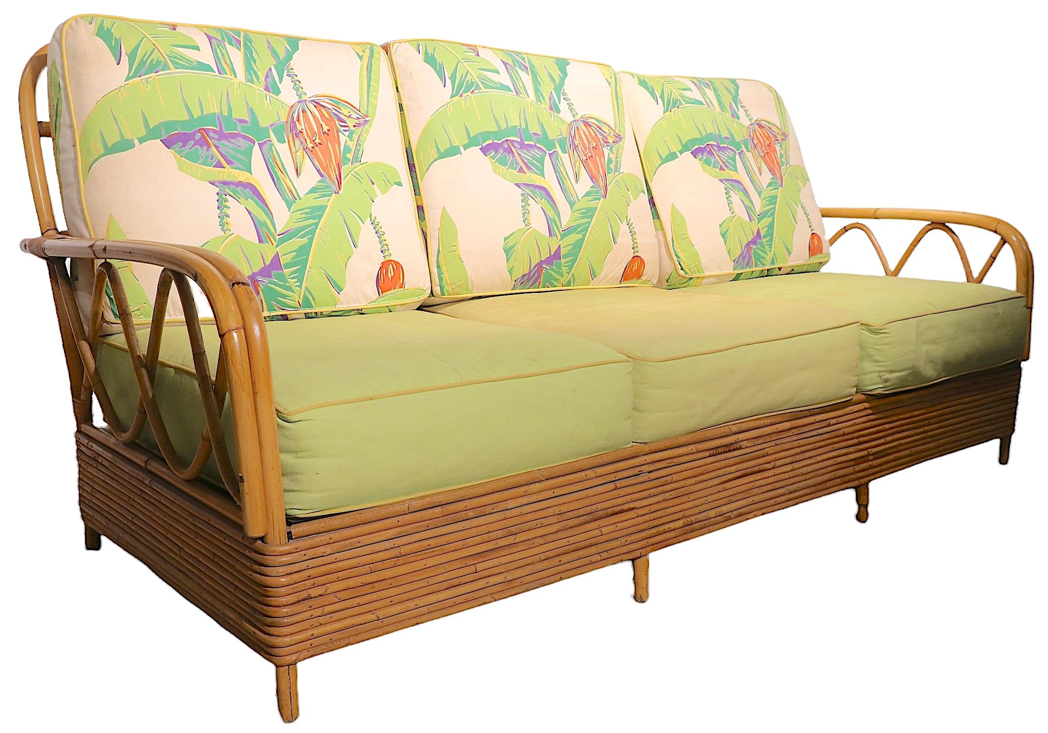 Bamboo Sofa For Sale 6