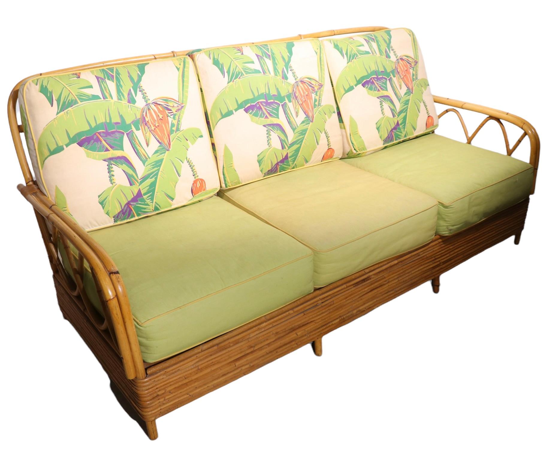 Bamboo Sofa For Sale 7