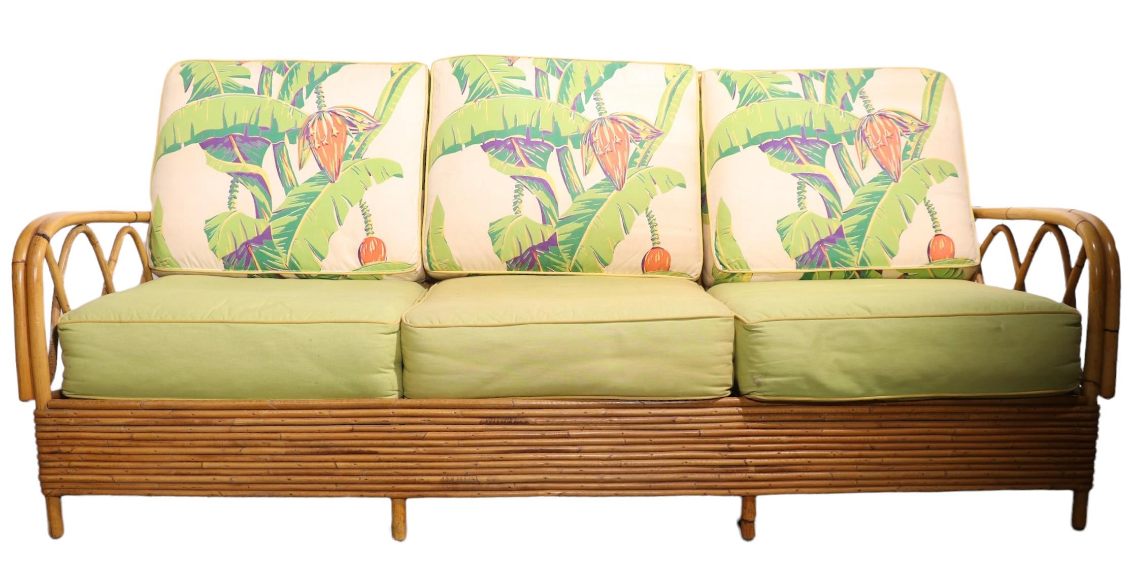 Bamboo Sofa For Sale 8