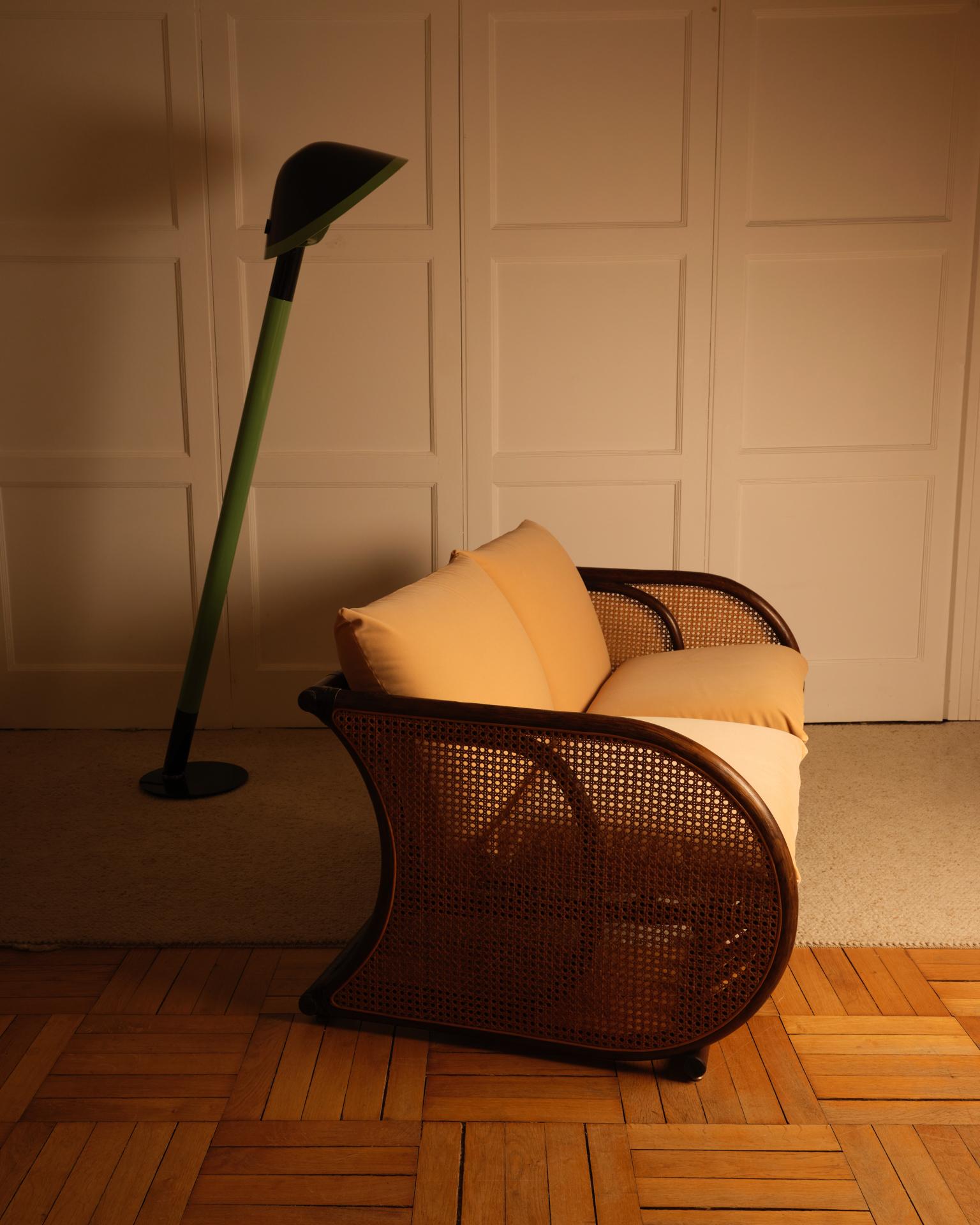 Canapé en bambou - Italie 1970 en vente 4