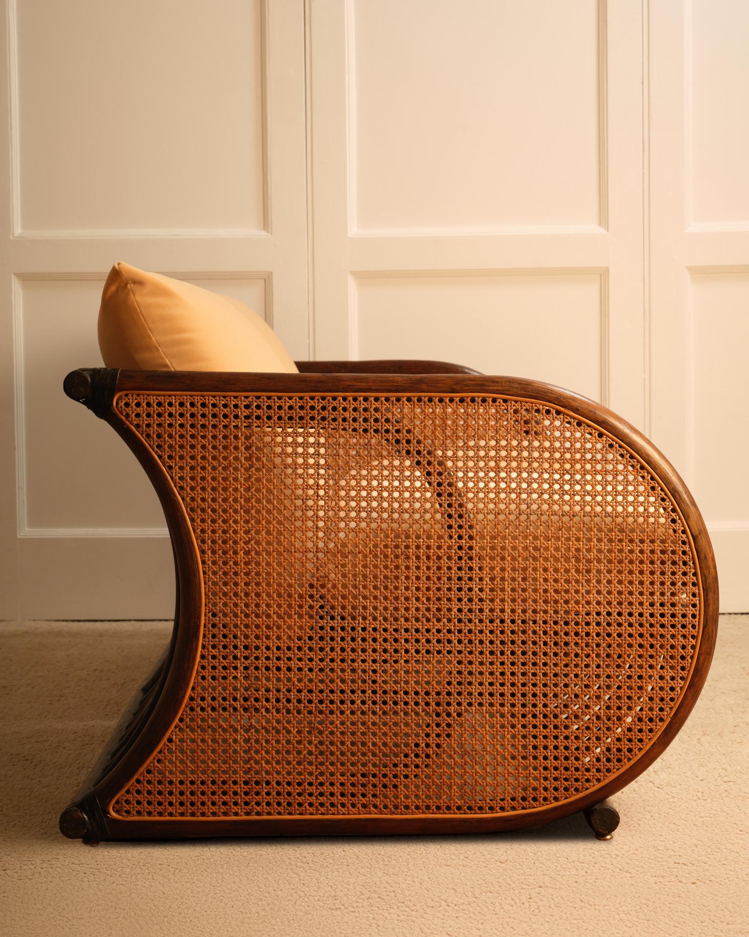 italien Canapé en bambou - Italie 1970 en vente