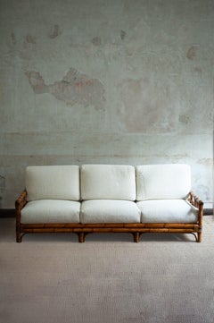 Bamboo Sofa – Ming Series, Designed by Colin Morrow for Vivai del Sud