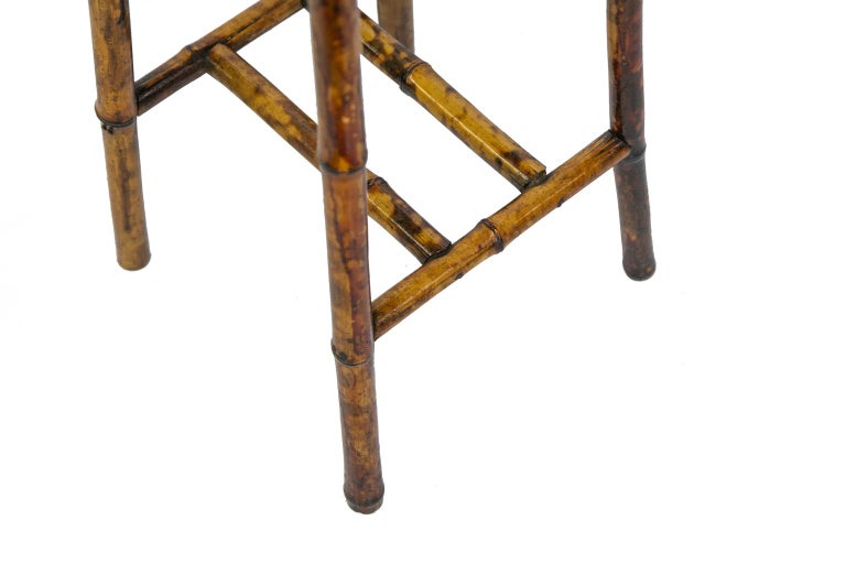 Bamboo Square Table at 1stDibs