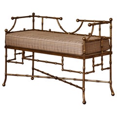 "Bamboo" Style Bench by Studio Glustin