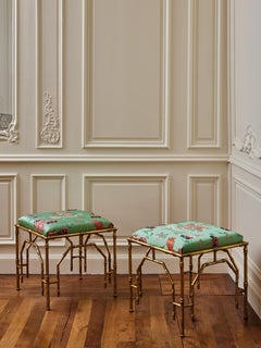 Tabourets de style "Bamboo" de Studio Glustin