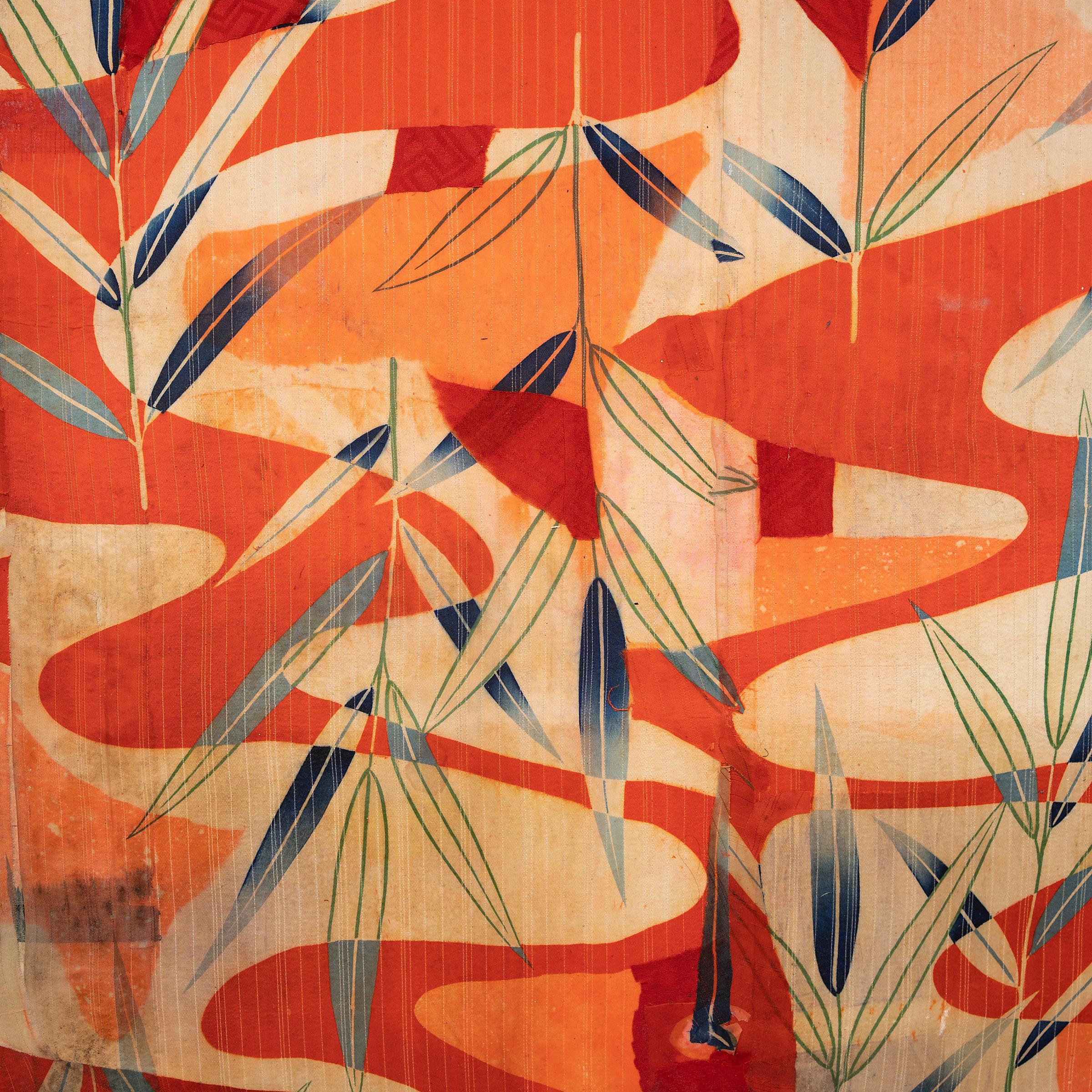 „Bamboo-Sonnenuntergang (Persimmon)“ Kite von Michael Thompson (21. Jahrhundert und zeitgenössisch) im Angebot