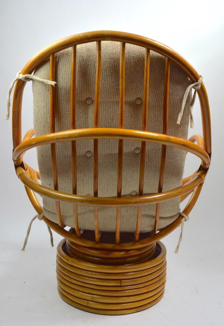 bamboo swivel chairs