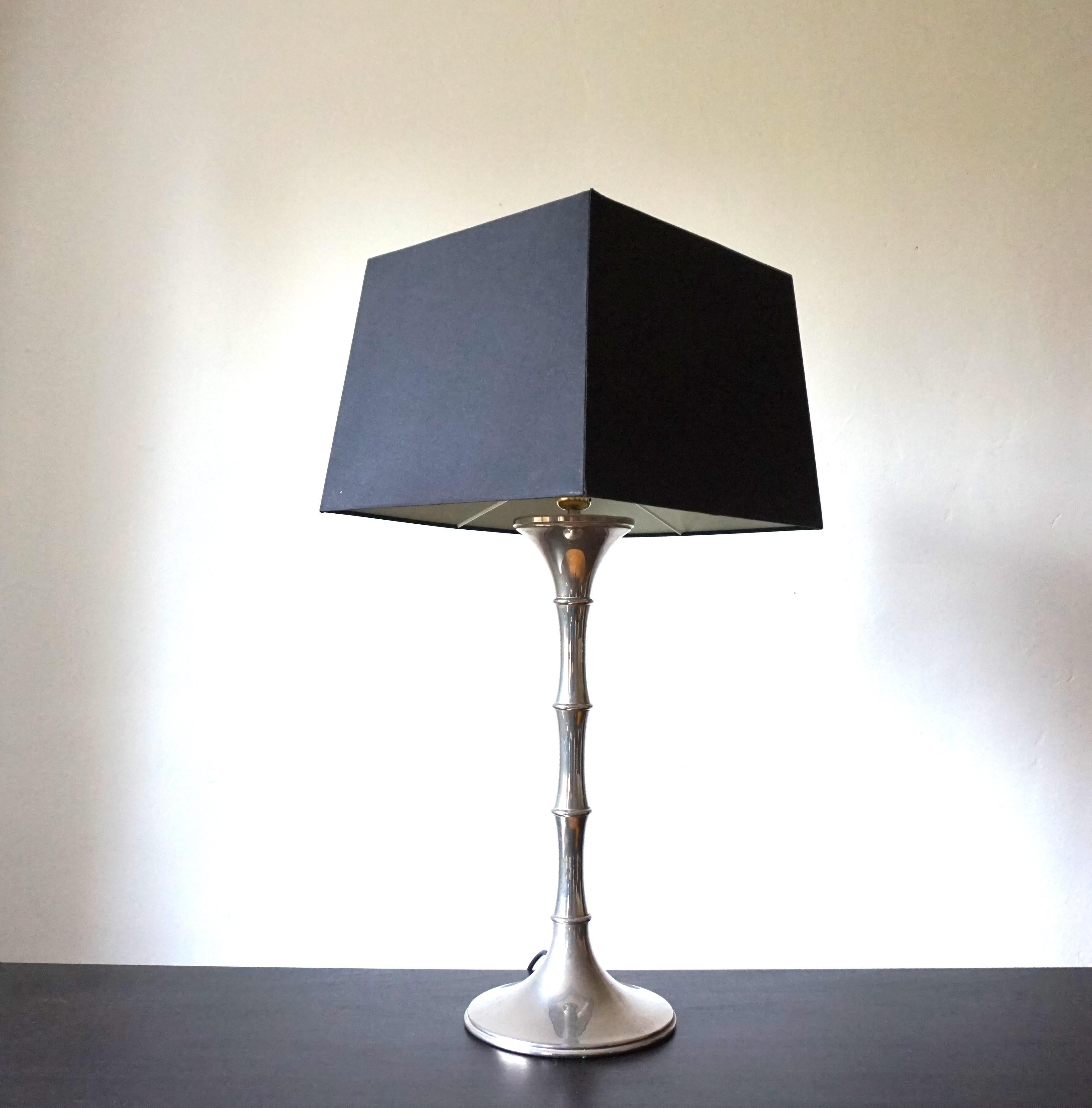 Bamboo table lamp by Ingo Maurer For Sale 2