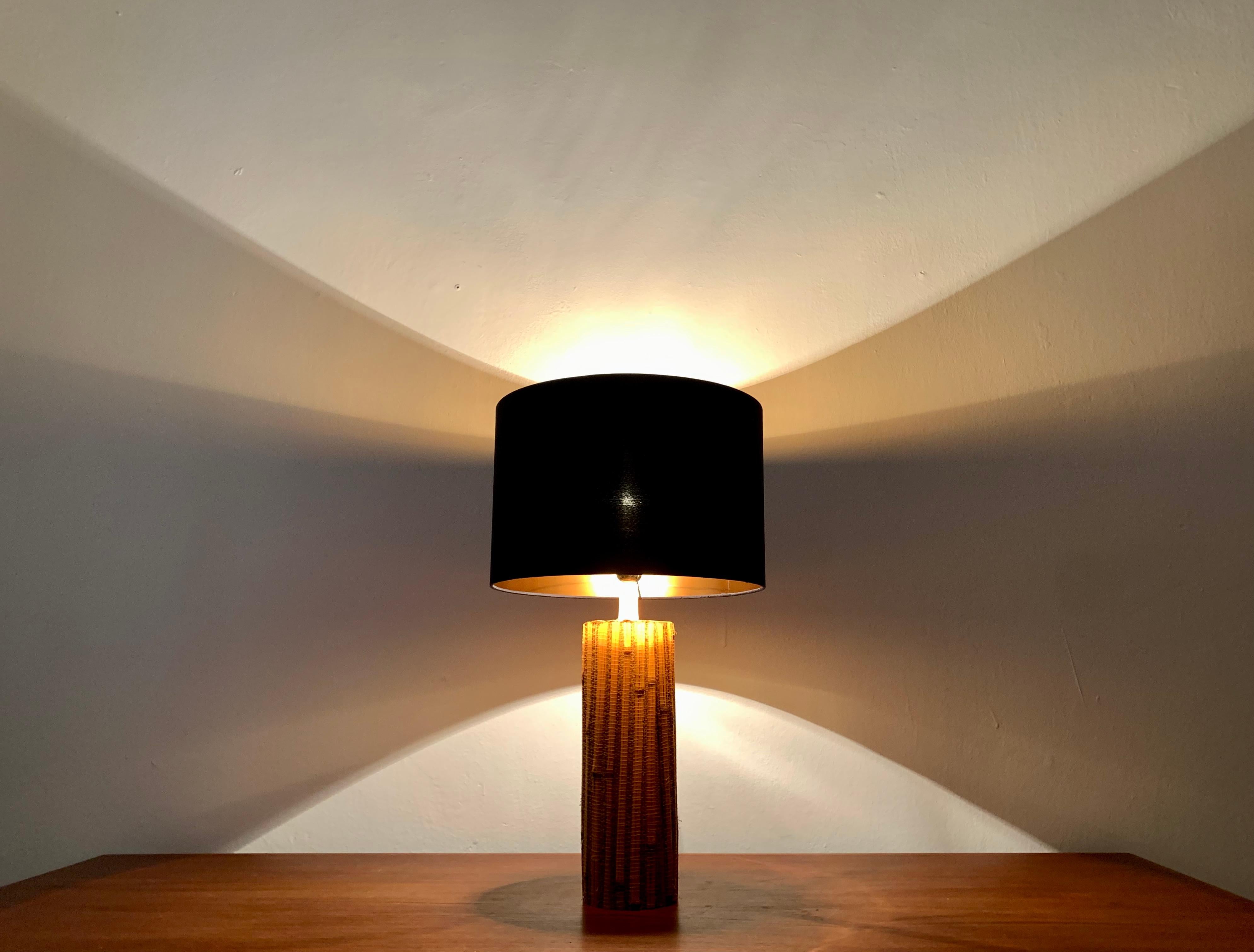 Bamboo Table Lamp For Sale 4