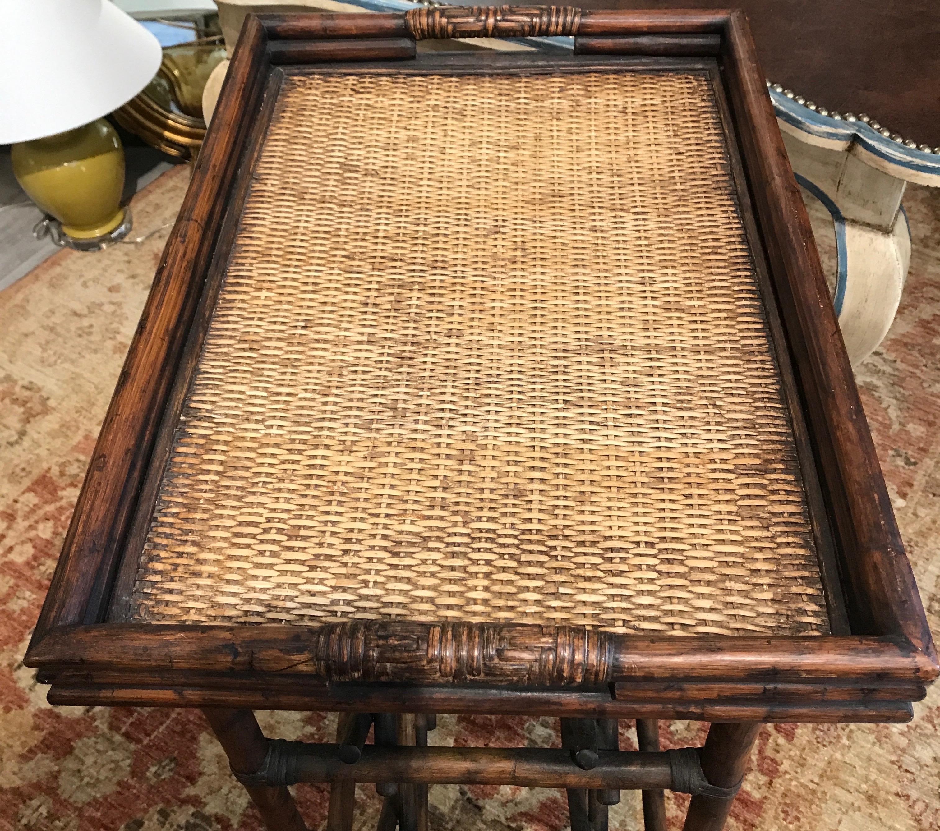 bamboo tray table