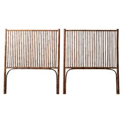 Bamboo Twin Headboards